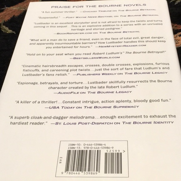 ROBERT LUDLUM’S,by EricVanLustbader,TheBourneSanction,Hardcover,MYSTERY/THRILLER - Picture 4 of 6